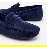 Boto marka niezdefiniowana Men's Suede Moccasins Dark Blue Wesley | shoptok.hr