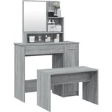  Set toaletnog stolića boja hrasta sonome 86,5x35x136 cm | shoptok.hr