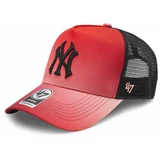 47 Brand Kapa s šiltom Mlb New York Yankees Paradigm Mesh '47 Mvp Dt B-PDMDT17PTP-TR Rdeča