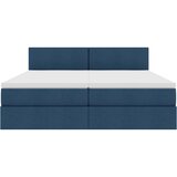  Krevet s od storage s madracem Plava 180 x 200 cm Lažna koža | shoptok.hr