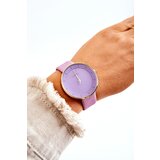 Ernest Women's Analog Suede Watch Without Nickel Purple | ePonuda.com