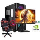  računar Ryzen 5 5500X, 16GB, 512GB, RTX 3060 12GB i AOC 24G4XE i Stolica MAX0002 | Eponuda.ba
