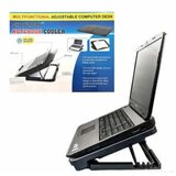 Sklopivo postolje za laptop sa hlađenjem i LED ventilatorom Cene
