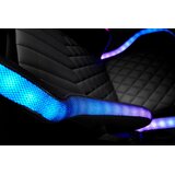  Stolica sa led rasvetom crna veštačka koža | Eponuda.com