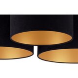  duolla - stropna svetiljka roller trio 3xE27/60W/230V crna/zlatna | Eponuda.com