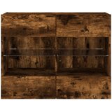  Zidni TV ormarić s LED svjetlima boja hrasta 78,5x30x60,5 cm | Eponuda.ba