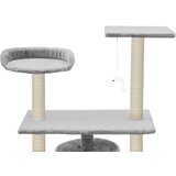  Penjalica za mačke sa stupovima za grebanje 95 cm siva | shoptok.hr
