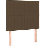  s oprugama i madracem tamnosmeđi 80x200 cm od tkanine | shoptok.hr