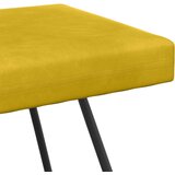  Klupa Žuta 110 x 40 x 45 cm Baršun | Eponuda.ba
