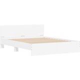  Okvir kreveta s uzglavljem i LED bijeli 160 x 200 cm | shoptok.hr
