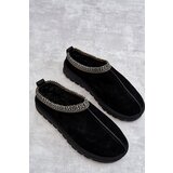 Boto Suede Women's Slippers With Fur Black Buffie | Eponuda.ba