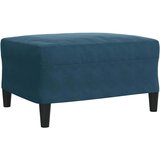  3-dijelni set sofa s jastucima plavi baršunasti | shoptok.hr