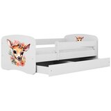 MID.YOU Dječji krevet Dreamy Bambi 160x80 sa madracem s ladicom Bijela | shoptok.hr