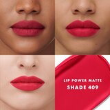 Armani Lip Power Matte matirajoča šminka odtenek 409 Electric 3.1 g | Shoptok.si