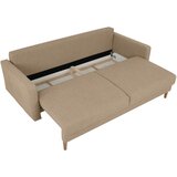 MID.YOU ZOFA S POSTELJNO FUNKCIJO, svetlo rjava tekstil | Shoptok.si