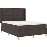 Box spring krevet Tamno smeđa 160 x 200 cm tkanina | shoptok.hr