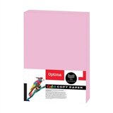 Optima Fotokopirni papir u boji A4, fluorescentno ružičasta, 500 listova | shoptok.hr