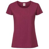 Fruit Of The Loom Burgundy Iconic 195 Ringspun Premium Premium | shoptok.hr