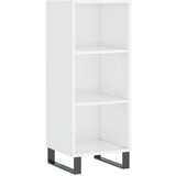 The Living Store Komoda visok sijaj bela 34,5x32,5x90 cm inženirski les - Komoda, (21503350) | Shoptok.si