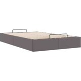 vidaXL Otomanski posteljni okvir brez vzmetnice siv 120x190 cm, (21608246) | Shoptok.si