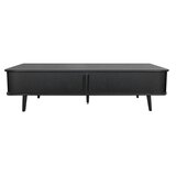 Woodman Crna TV komoda u dekoru hrasta 178x50x40 cm Rove – | shoptok.hr