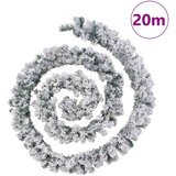 vidaXL Božićna girlanda s LED svjetlima zelena 20 m PVC | shoptok.hr