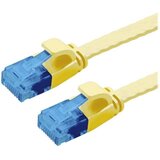 Value 21992033 RJ45 omrežni kabel\, Patch kabel CAT 6a U/UTP 3.00 m rumena 1 kos, (20630592) | Shoptok.si