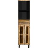vidaXL Komoda 38x34x160 cm trden robusten mangov les | Shoptok.si