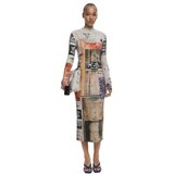 Desigual midi haljina sa printom Cene