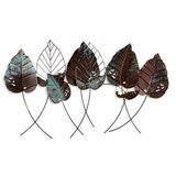 WALLXPERT dekorativni metalni zidni pribor casting leaf 3 | ePonuda.com