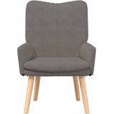  Fotelja Svijetlo siva 63 x 67 x 94 cm tkanina | shoptok.hr