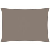 vidaXL senčno jadro oksford blago pravokotno 2,5x4,5 m taupe | Shoptok.si