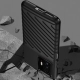 Onasi silikonski ovitek Tunder Armor za Samsung Galaxy S23 Plus 5G - črn | Shoptok.si