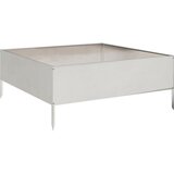  Povišena vrtna gredica 100x100x25 cm nehrđajući čelik | shoptok.hr