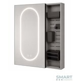 Smart Ceramic Led ogledalo sa ormarićem Riva 55cm PVC | Eponuda.com