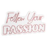 WALLXPERT dekorativna plastična led rasveta follow your passion pink | ePonuda.com
