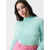 Sinsay Kratki džemper uspravna ovratnika | shoptok.hr