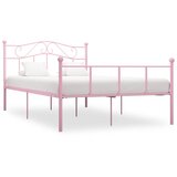  Okvir za krevet ružičasti metalni 120 x 200 cm | shoptok.hr