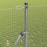  Zavarena žičana ograda za fiksaciju 10 x 1,2 m Pocinčani čelik | shoptok.hr