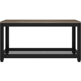  Stolić za kavu sivo-crni 90x45x45 cm MDF i željezo | shoptok.hr