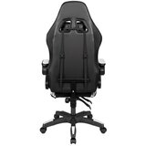 Krüger&Matz KRUGER&MATZ Gejmerska stolica sa podesivim jastucima GX-150 crno-bela KM0790-BW | Eponuda.com