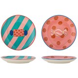 Bloomingville Ružičasti desertni tanjuri u setu 2 kom s božićnim motivom od kamenine ø 16 cm Caramella – | shoptok.hr