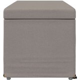  Stolica Sivo-smeđa 101 x 41 x 40 cm Tkanina i konstruirano drvo | Eponuda.com