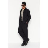Trendyol Black Men's Wide Leg Cachet Trousers Cijene
