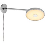 UMAGE LED zatemnitvena stenska svetilka z upogljivo konstrukcijo z vtikačem v sijajno srebrni barvi ø 15 cm Asteria Wall Long – | Shoptok.si