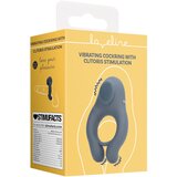Loveline vibracijski obroček za penis s stimulacijo klitorisa (siv) | Shoptok.si