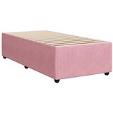 Box spring krevet s madracem ružičasti 90x190 cm baršunasti | shoptok.hr