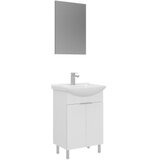 Hanah home Kupatilski ormarić sa umivaonikom i ogledalom (2 komada) Purus 55 467 | Eponuda.com