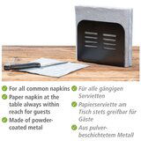 Wenko Kovinska stojala za pribor in serviete v kompletu 2 ks Black Outdoor Kitchen Baco – | Shoptok.si
