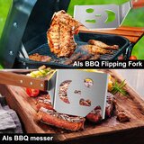 STEVEN-BULL S 7v1 večnamenska BBQ lopatica za žar | Shoptok.si